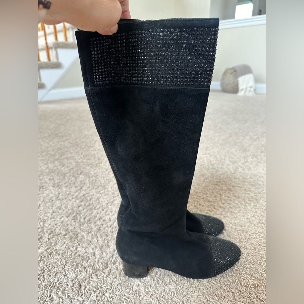 Super cute boots with crystals European size 35